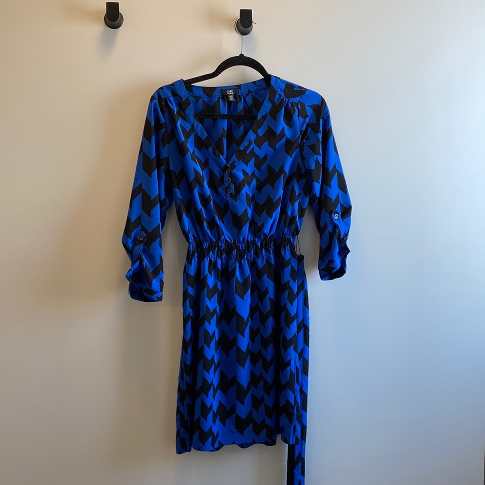 Jacob Aztec Belted Dress